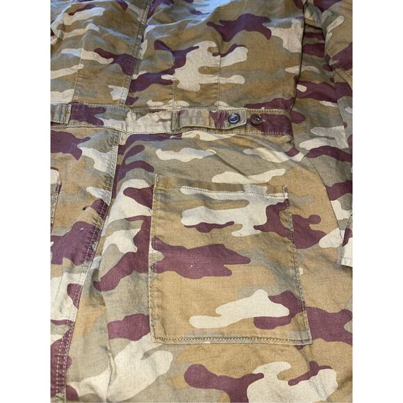 Outerknown S.E.A. Suit Women's Button Front Jumpsuit In Green Military Size S - Picture 8 of 8